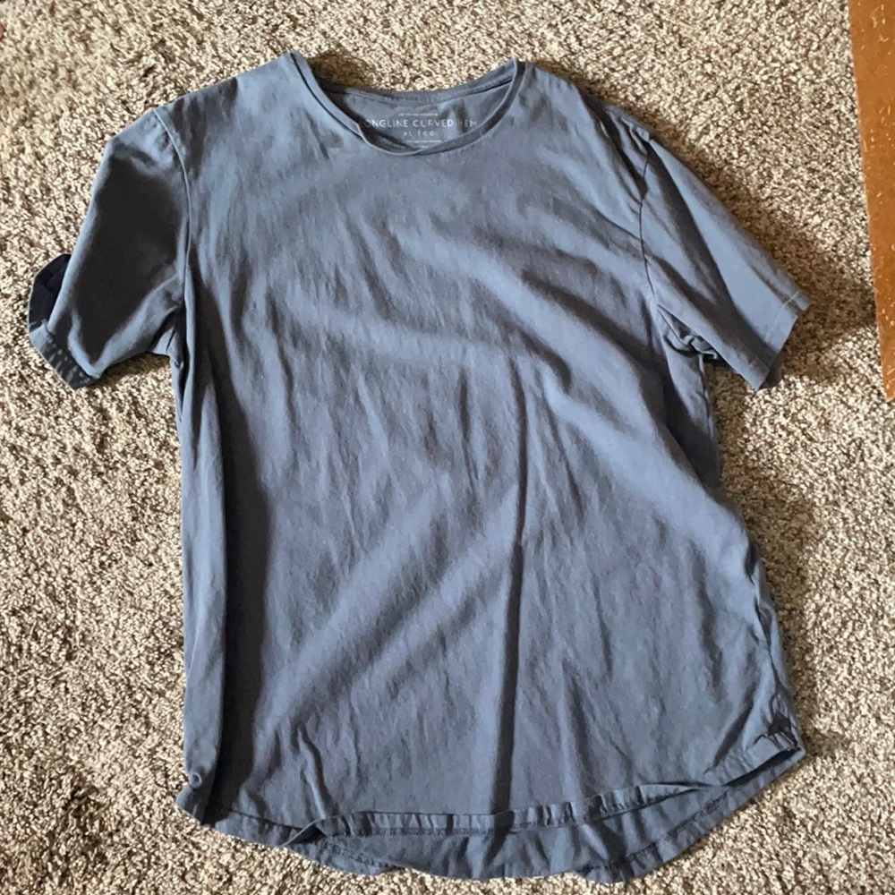 Grey/blue Short sleeve shirt